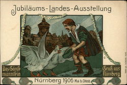 Julilaums-Landes-Ausstellung, Nurnberg 1906 Mai b. Oktob Germany Postcard Postcard