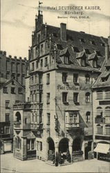 Hotel Deutscher Kaiser Postcard