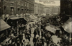 Wentworth Street, Petticoat Lane Postcard