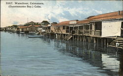 Waterfront, Caimanera (Guantanamo Bay) Postcard