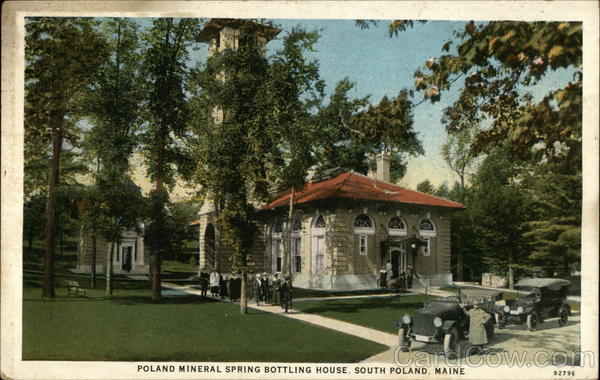 Poland Mineral Spring Bottling House South Poland Maine