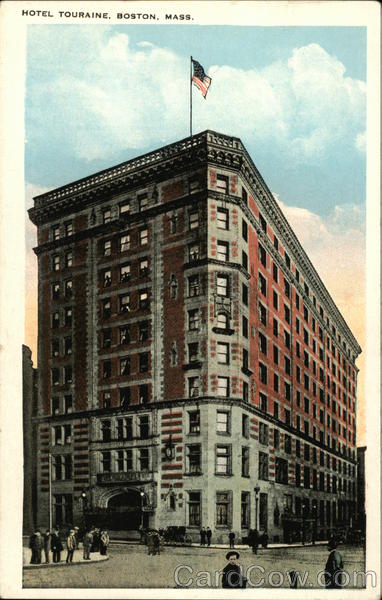 Hotel Touraine Boston Massachusetts