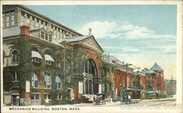 Mechanics Building Boston Massachusetts