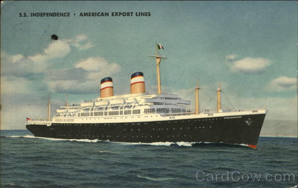 S.S. Independence - American Export Lines Steamers