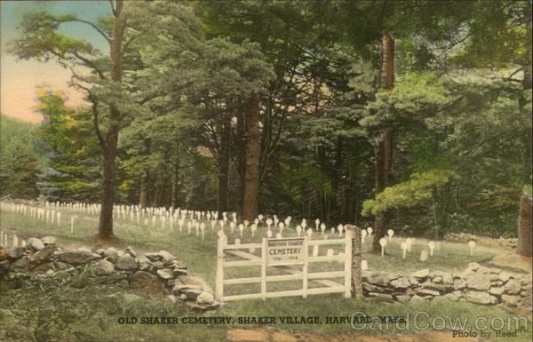 Old Shaker Cemetery, Shaker Village Harvard Massachusetts