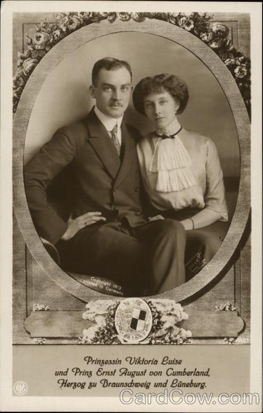 Prinzessin Viktoria Luise und Prinz Ernst August von Cumberland