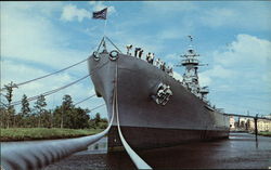 USS North Carolina Battleship Memorial Postcard