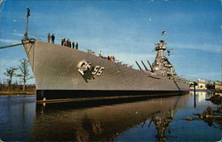 U.S.S. North Carolina Wilmington, NC Battleships Postcard Postcard