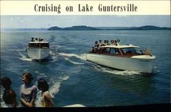 Cruising on Lake Guntersville Alabama Postcard Postcard