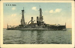 USS Idaho Postcard
