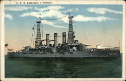 U.S.S. Battleship Virginia U.S.S. Battleship Virginia