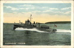 Submarine Chaser Navy Postcard Postcard