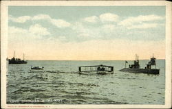 Four Branches of the Navy Postcard