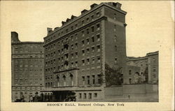 Barnard College - Brook's Hall Postcard