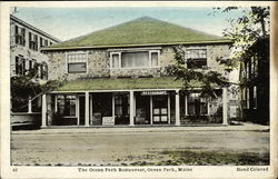 The Ocean Park Restaurant Maine Postcard Postcard