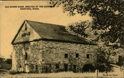 Old Stone Barn Postcard