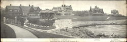 Ochre Point and the Cliff Walk Newport, RI Postcard Postcard