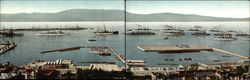 2 Card Set - US Fleet at Tanger Tangier, Morocco Africa Postcard Postcard