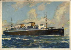 Norddeutscher Lloyd, Bremen "Columbus" Postcard