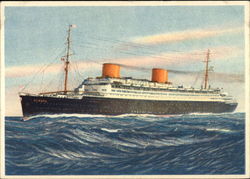 Norddeutscher Lloyd, Bremen "Europa" Postcard