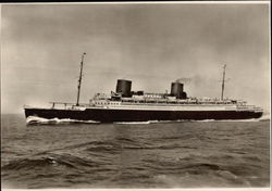 Norddeutscher Lloyd, Bremen "Bremen" Postcard