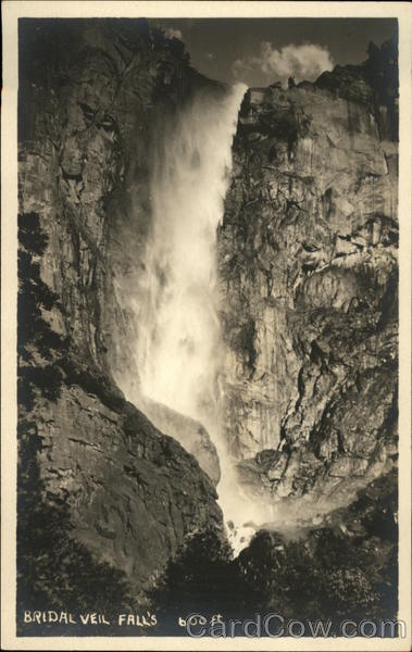 Bridal Veil Falls Yosemite National Park