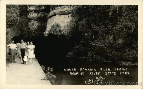Where Roaring River Begins, Roaring River State Park Cassville Missouri