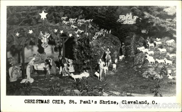 Christmas Crib, St. Paul's Shrine Cleveland Ohio