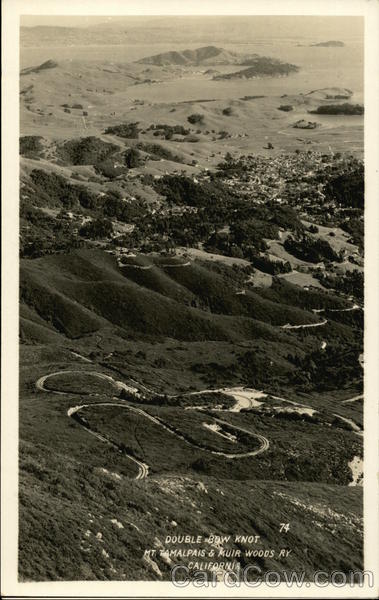 Double Bow Knot, Mt. Tamalpais & Muir Woods Ry Mill Valley California
