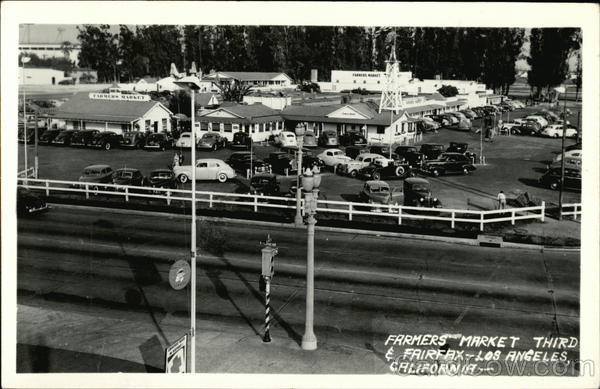 Farmers Market, Third & Fairfax Los Angeles California