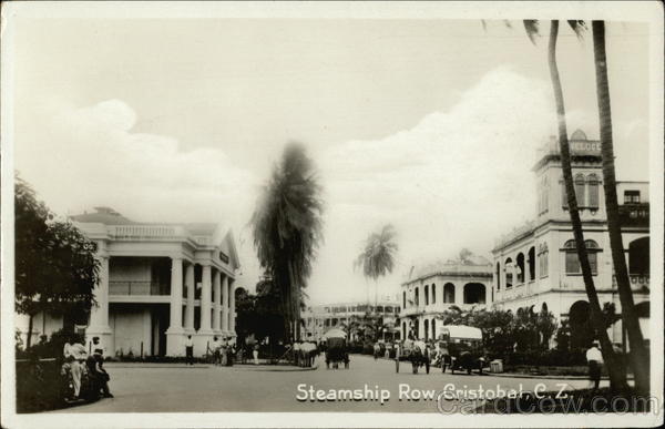 Steamship Row Cristobal Panama