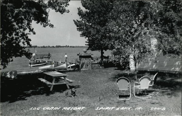 Log Cabin Resort Spirit Lake Iowa