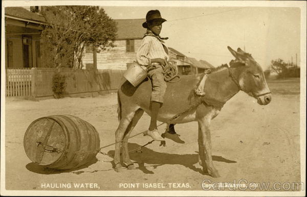 Hauling Water Port Isabel Texas