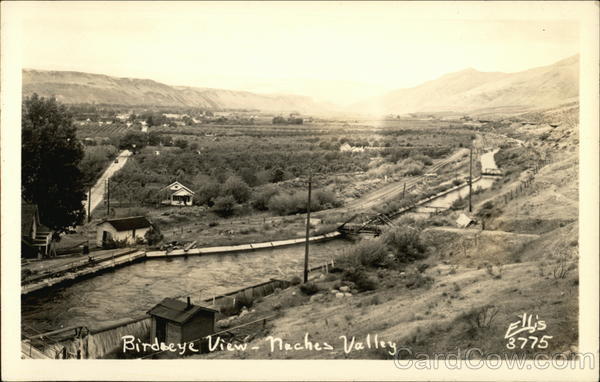 Birdseye View Naches Valley Washington Ellis