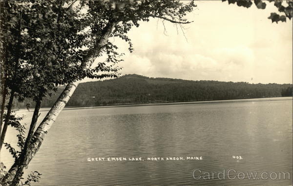 Great Emden Lake North Anson Maine