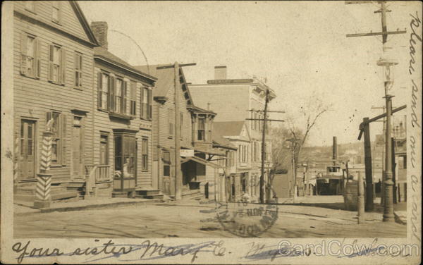 View of Town Street Athens New York