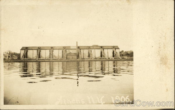 Ice House, 1906 Athens New York
