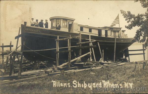 Allens Shipyard Athens New York