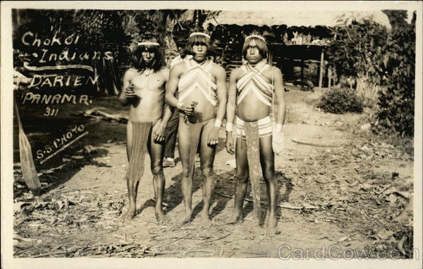 Chokoi Indians Darien Panama