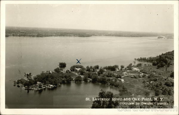 St. Lawrence River Oak Point New York