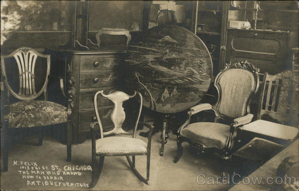 Antique Furniture Repair Shop - N. Felix, 1013 E 61st St Chicago Illinois