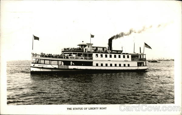 The Statue of Liberty Boat Steamers