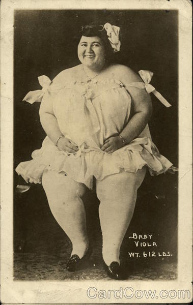 Fat Lady - Baby Viola Wt. 612 lbs Women
