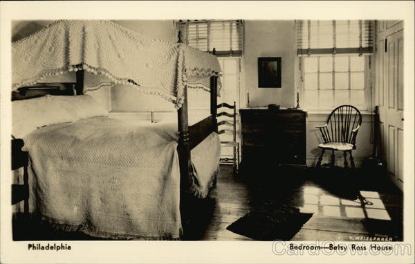 Betsy Ross House - Bedroom Philadelphia Pennsylvania