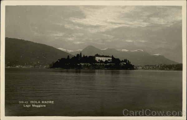 Il Lago Maggiore and L'Isola Madre Piedmont Italy