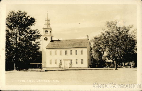 Town Hall Jaffrey New Hampshire