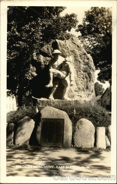 Soldiers Monument East Jaffrey New Hampshire