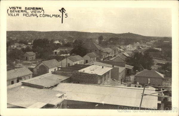 Vista General View Villa Acuna Mexico