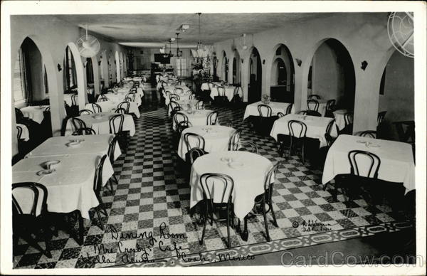 Mrs. Crosby's Cafe Villa Acuna Mexico