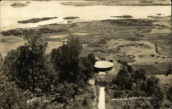 View From Mountain Mirador del Estriba Mexico